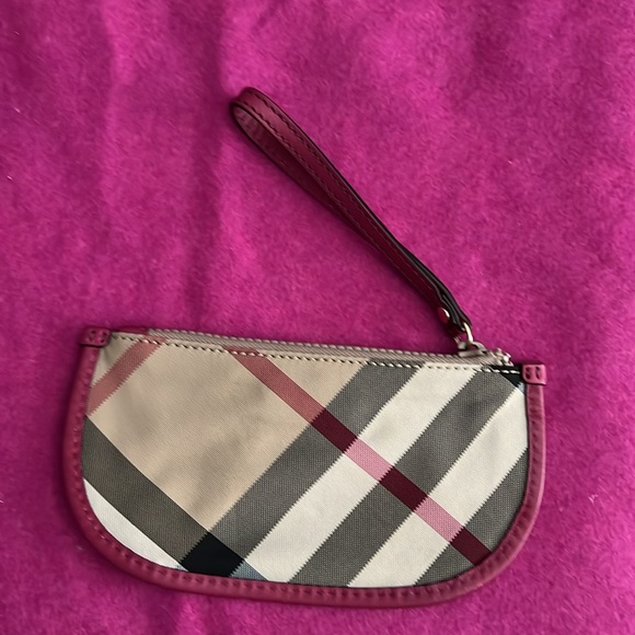 Burberry Mini Pouch / Wristlet - Picture 2 of 5